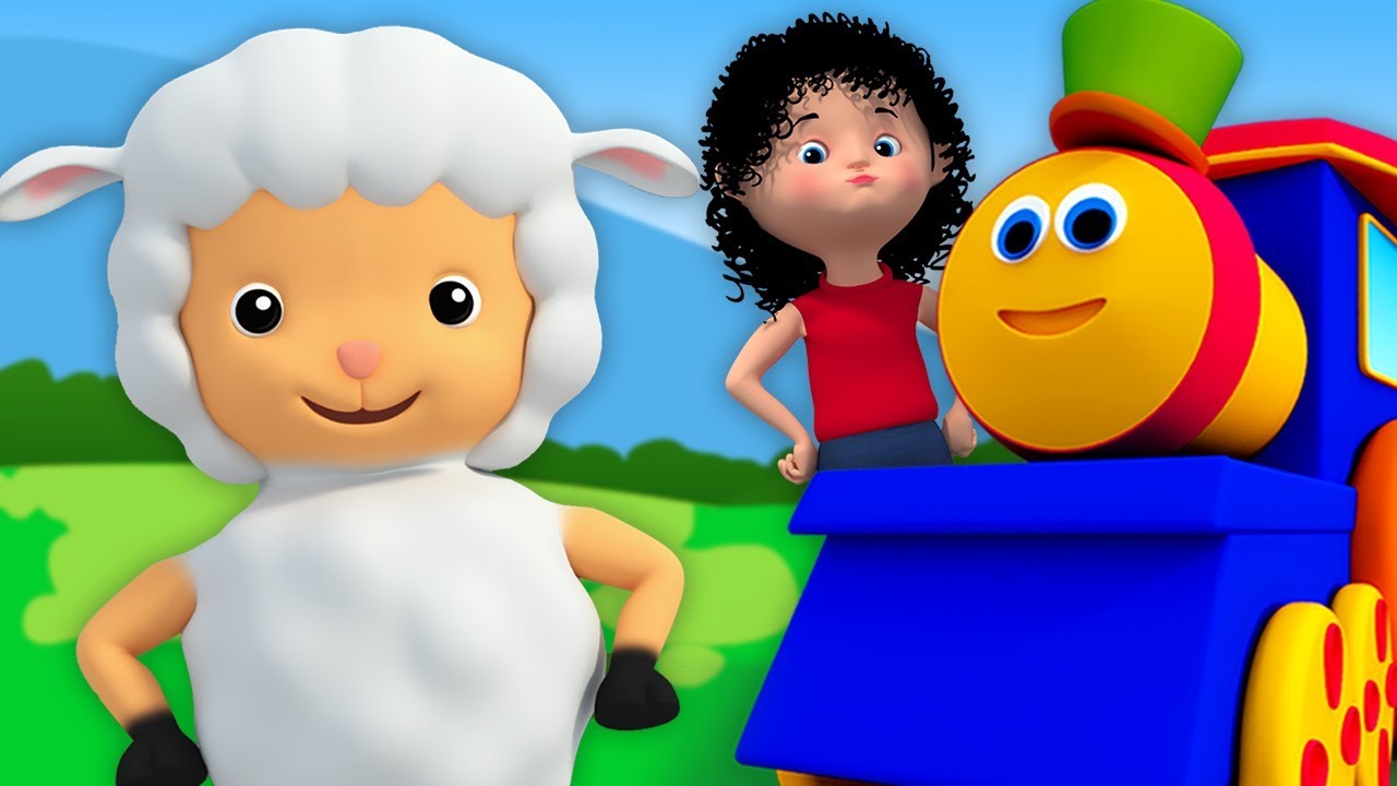 боб поезд | У Мэри был Маленький Агнец | Mary Had A Little Lamb
