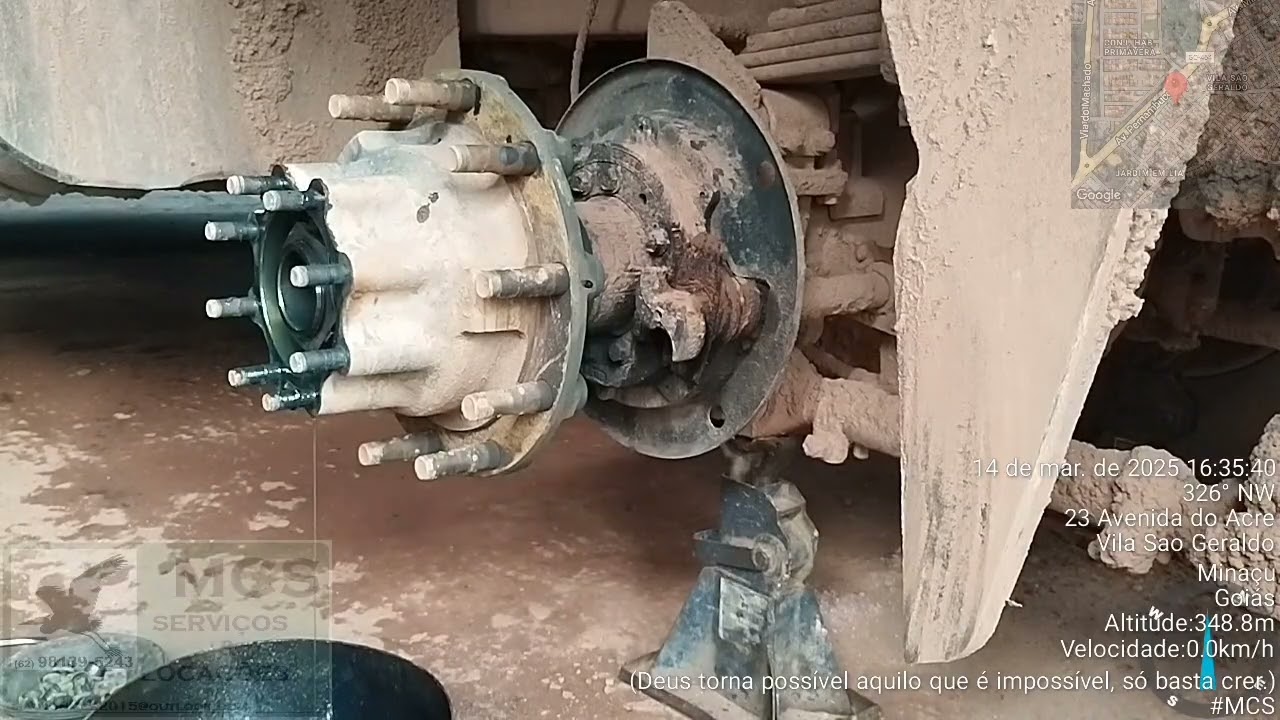 Manutenção e troca das buchas do s de freio do caminhão VW 31.330