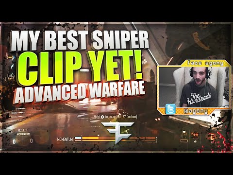 MY BEST SNIPER CLIP!! (Advanced Warfare Clips & Funny Moments)