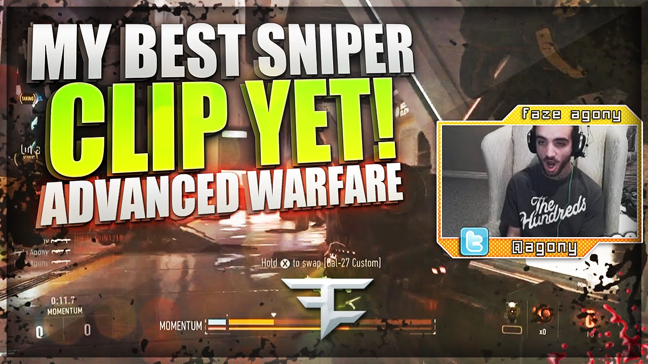 MY BEST SNIPER CLIP!! (Advanced Warfare Clips & Funny Moments)