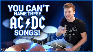 Name That AC/DC Song by Drums Only!