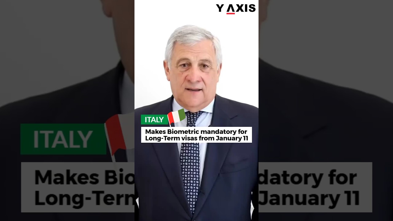 Italy makes Biometric mandatory for Long-Term visas from January 11 