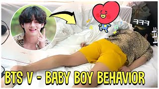 BTS V Baby Boy Behavior