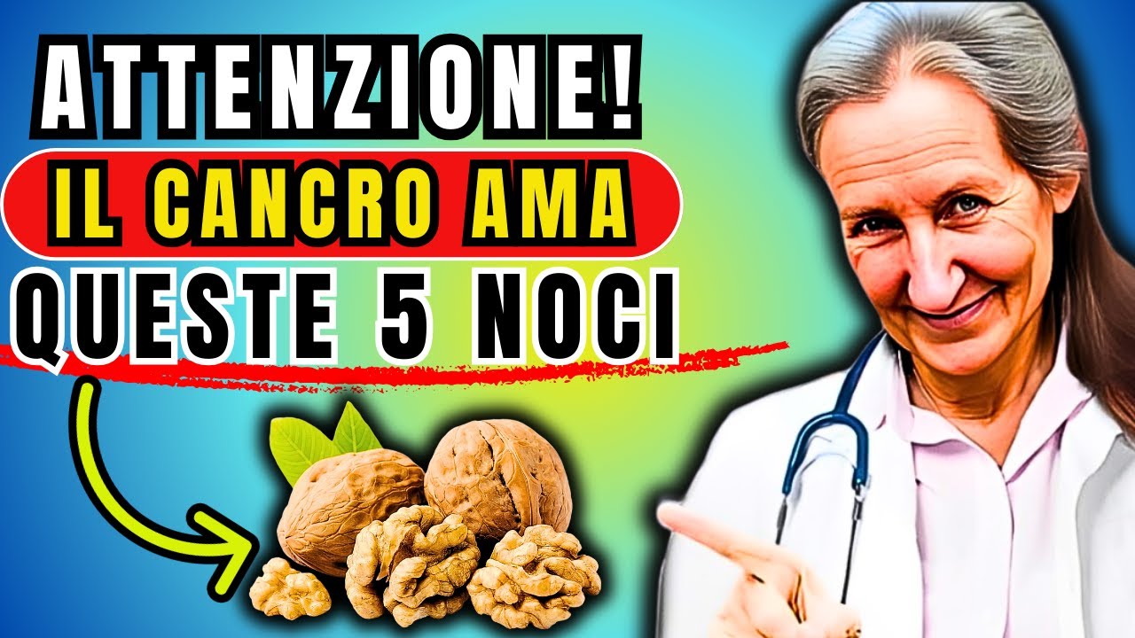 ATTENZIONE 5 noci che non dovresti mangiare e 5 che dovresti mangiare ...