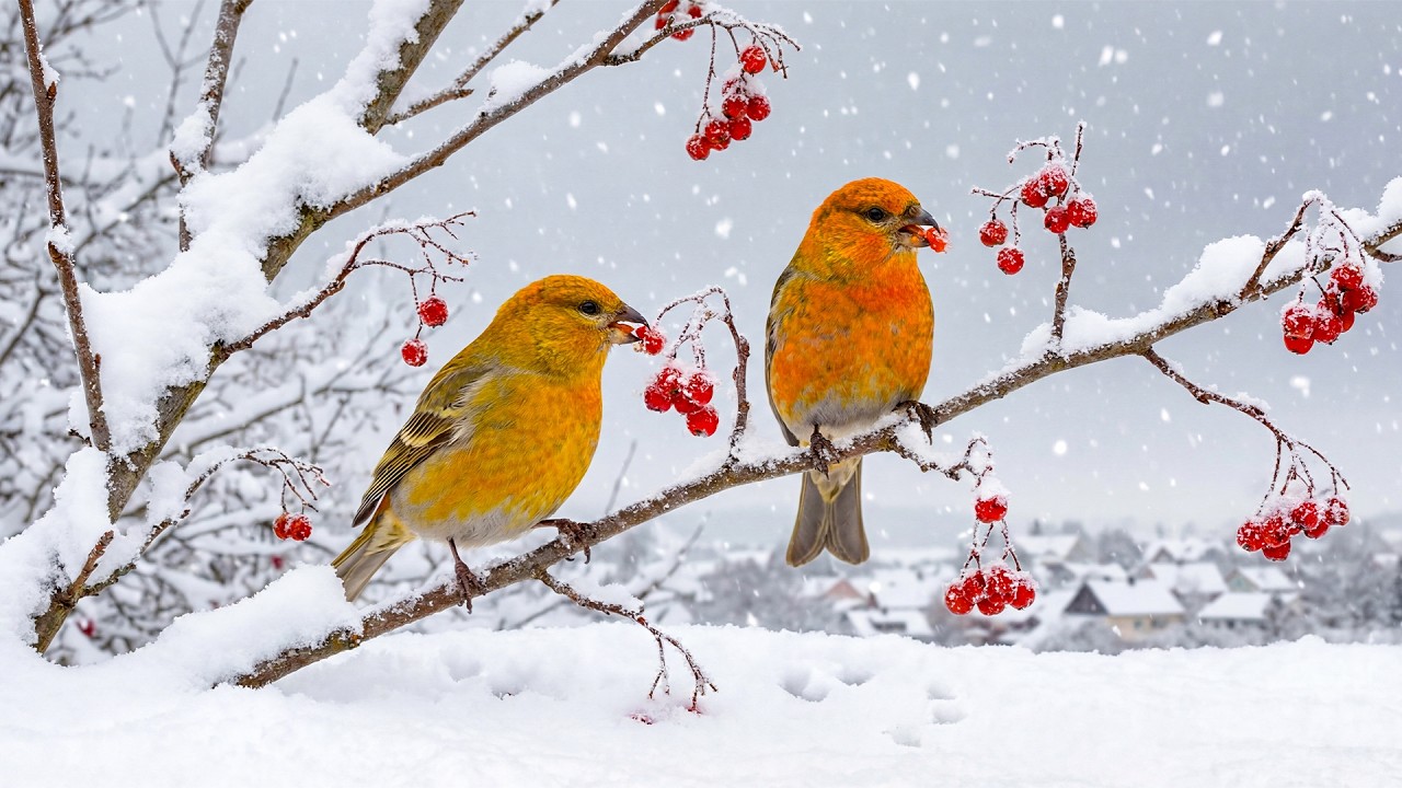 Birdsong & Gentle Piano ❄️ Healing Music for Stress Relief, Relaxation, and Inner Peace