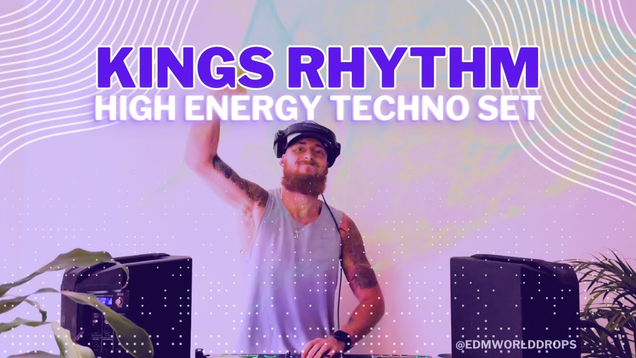 HIGH ENERGY TECHNO MIX 2025⚡Kings Rhythm Live Set⚡Only Techno Bangers⚡Underground Vibe