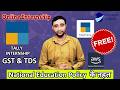 TallyPrime Online internship | GST &amp; TDS Internship | Free Tallyprime aws | Free Tally Prime 5.0