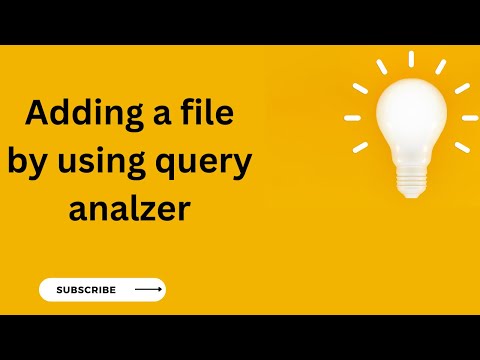"Inserting a File into MS SQL Server using Query Analyzer"