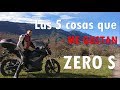 Las 5 cosas que MENOS me gustan de mi Zero S | Moto Eléctrica