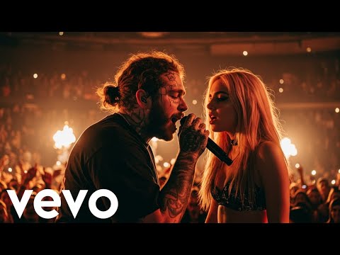 Post Malone Ft Ava Max Crash Into Forever Lyrics Video Al Music 
