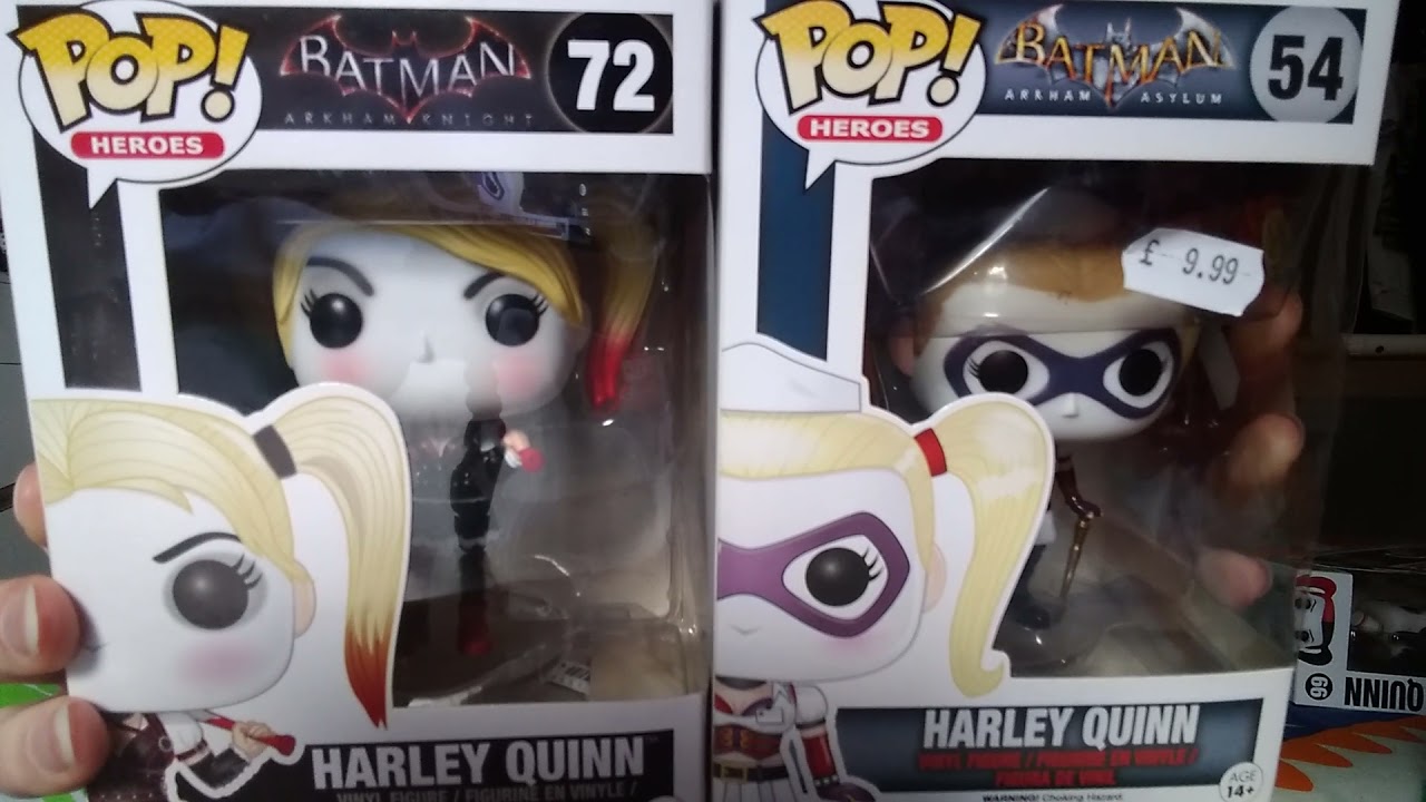 Harley Quinn Funko Pop Collection