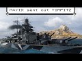 WoWS Viewer Replay // Tirpitz / &quot;That&#39;s a nice china shop you&#39;ve got there...&quot;