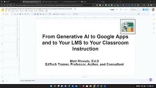 Using Generative AI to Support Teachers Planning Workflow