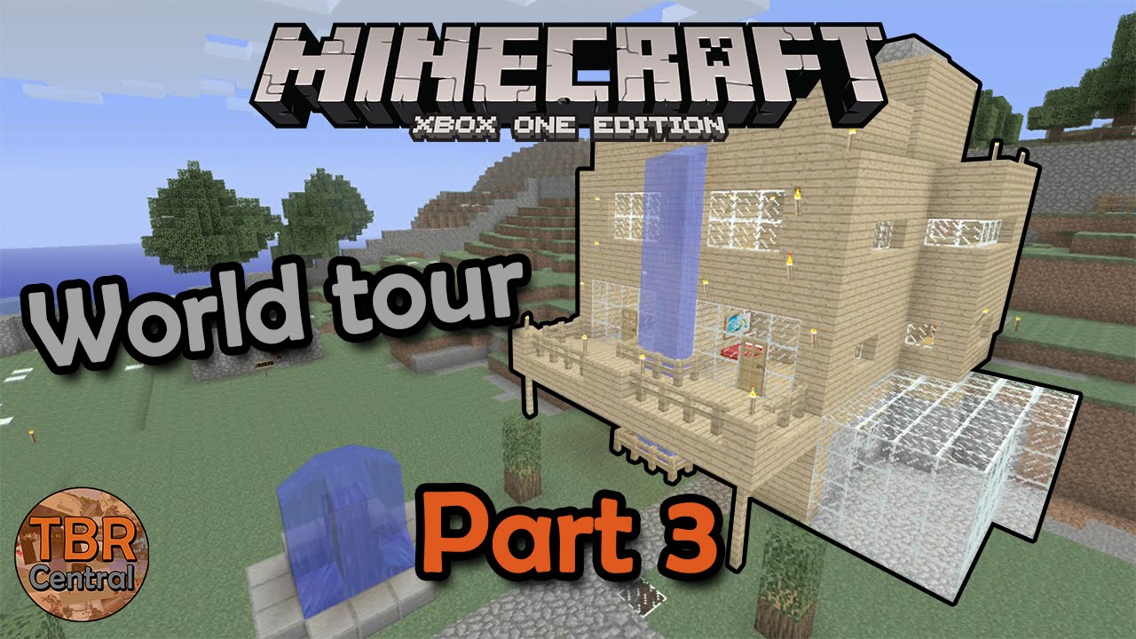 Minecraft: My very first world - tour part 3 - YouTube