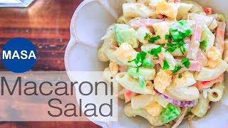 地下街風通心粉沙拉/Depa Chika Sytle Macaroni Salad|MASAの料理ABC