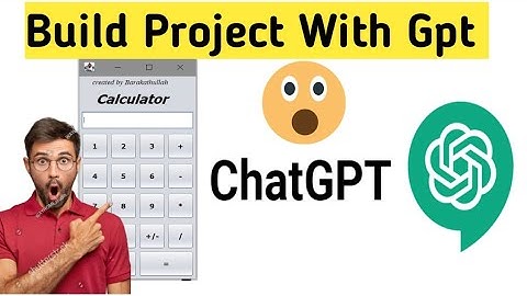 How to Create a coding Project using Chat Gpt generate code for me java calc code in AI gpt tutorial