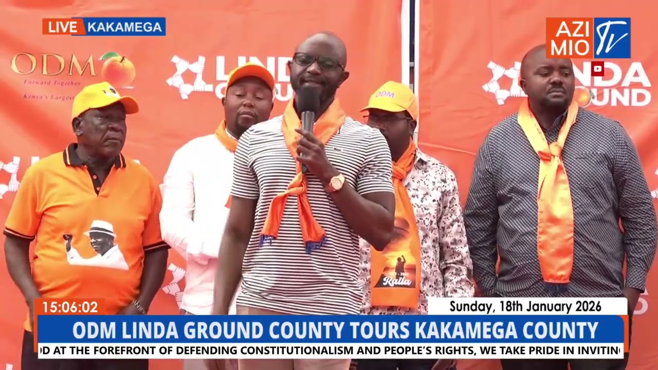 Budget Committee Chair Sam Atandi ROARS in Kakamega, affirms support for Broad-Based gvt