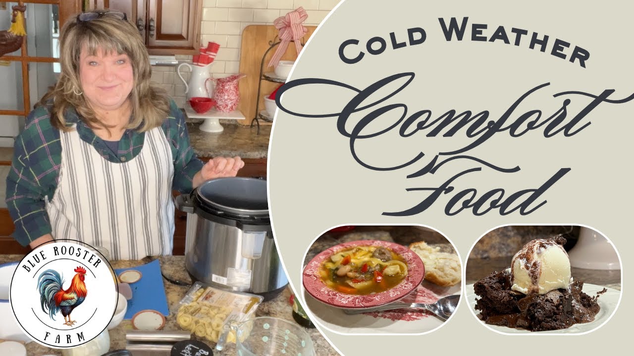 Cold-Weather Comfort Food At Its Best\Hearty Soup & Decadent Hot Fudge Pudding Cake\Make It Your Own