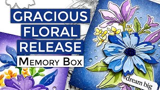 Check Out the Stunning Gracious Floral Release From Memory Box!