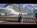 Cruise ship MSC Seascape in San Juan Puerto Rico