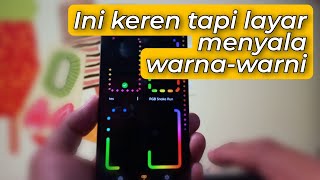 Membuat Layar Tepi Menyala Warna Warni dengan Border Light di HP Realme C55 Realme UI 4.0 Terbaru screenshot 2