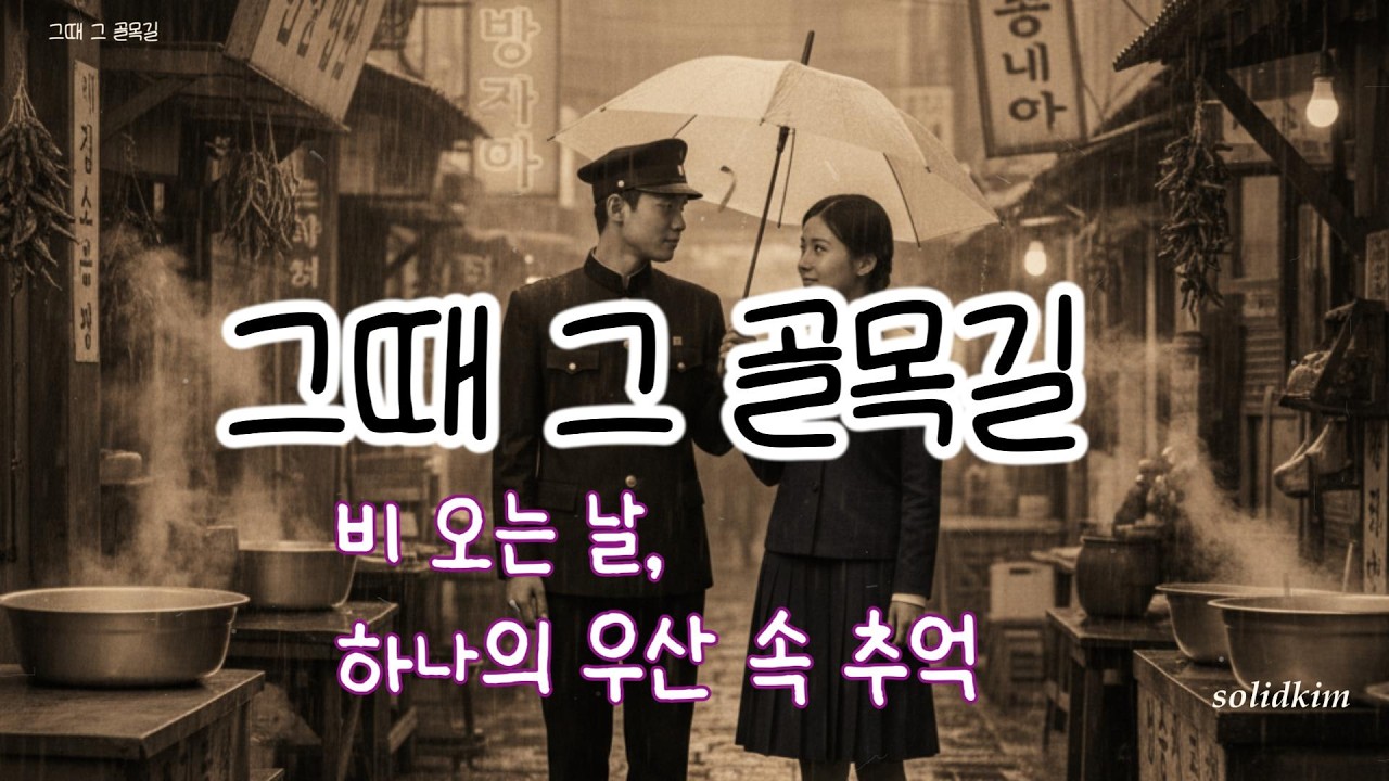 그때 그 골목길 _ “추억 속 골목길에서 다시 만나는 그대”