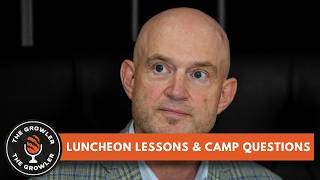 Bengals luncheon lessons & camp questions