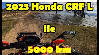 Honda 2023 Model Crf L 250 5000 Km Uzun Kullanim İncelemesi̇ Ukt