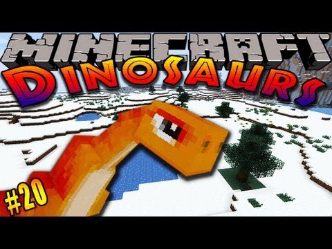 Minecraft Dinosaurs - ( Dinosaur mod ) - Episode 20 