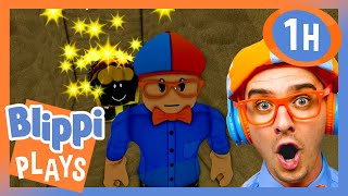 Find the Sheep! | Blippi Plays |  Moonbug Kids - Games &amp; Playtime