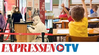 Nya Uppgifterna Barn För Inte Corona Vidare