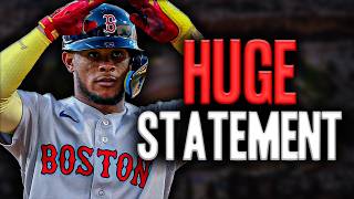 Red Sox Just Made A HUGE Statement…