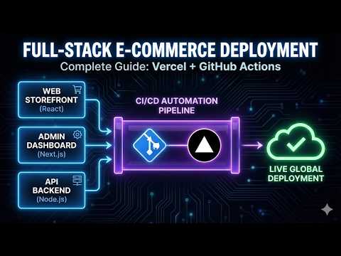 Complete E-Commerce Deployment Guide: Vercel & GitHub Actions (Web ...