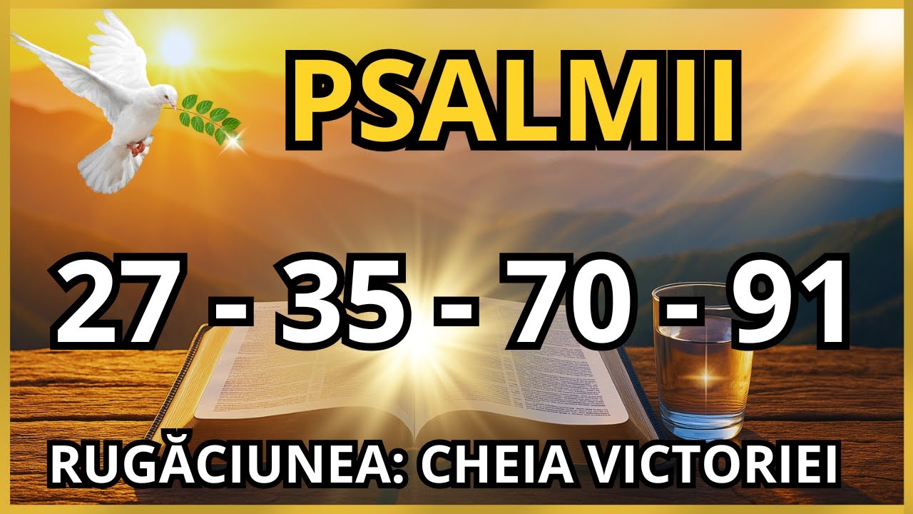 4 PSALMI DE PROVIDĂ: Ușa deschisă, protecție, vindecare și victorie