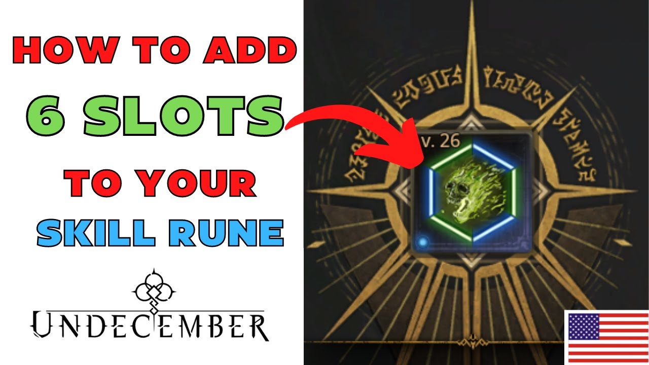 Skill Rune System Guide & Tips! Hopefully it helps new players! :  r/undecember_global