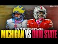 NFL Draft Prospects to Watch Ahead of Michigan vs Ohio State 👀 | Carnell Tate, Justice Haynes &amp; MORE