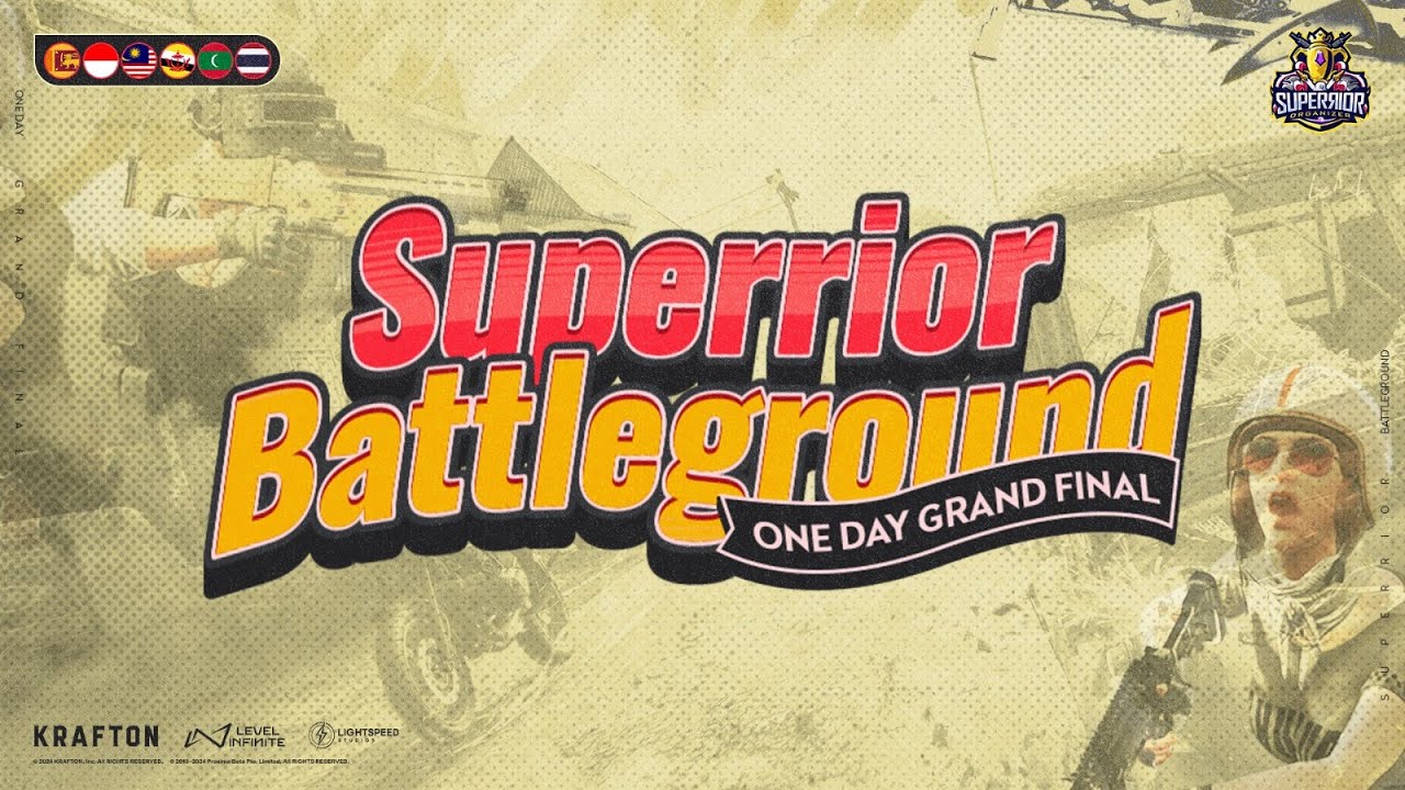 SUPERRIOR BATTLEGROUND ONE DAY GRANDFINAL | PUBG MOBILE