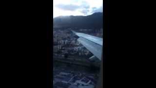 Medellin to Quito. AeroGal airbus 319