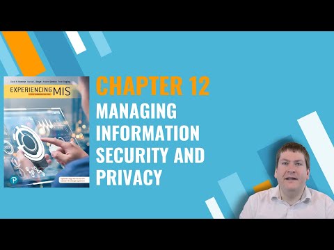 CS1032: Chapter 12 Security and Privacy