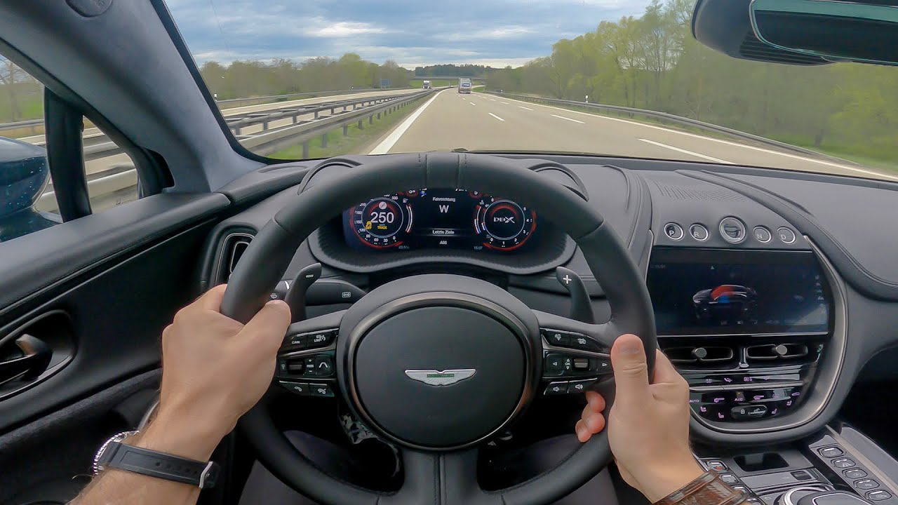 POV: Aston Martin DBX 250km/h and more