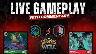 Ruby Steel vs Cow Control | Whispers Live Gameplay | Disney Lorcana