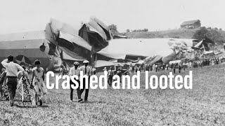 The Crash and Looting of the USS Shenandoah