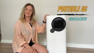 16000 BTU Portable Air Conditioner Review | Smart AC for Large Rooms