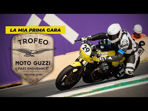 Ho corso al Moto Guzzi Fast Endurance a Vallelunga 2020 per In Moto Con l'Africa e...