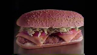 1987 Burger King Think Chicken Deluxe TV Commercial