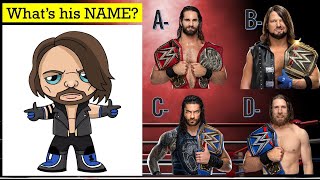 WWE QUIZ - Can You Guess WWE Wrestlers By Their Chibi Draw [Lower Than 90% Then Stop Watching WWE!!] screenshot 4