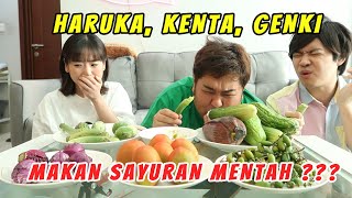 JAPANESE PEOPLE EAT RAW VEGETABLES!!!