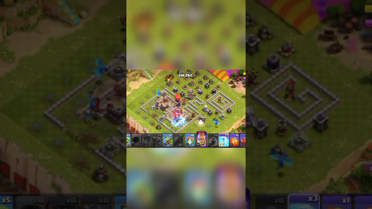 Clash of Clans : Color Fest - Painter King Challenge