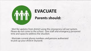 Evacuate