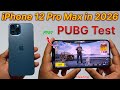 iPhone 12 Pro Max PUBG Test 2026 🔥| iphone 12 pro max gaming review, Heating, FPS, Battery